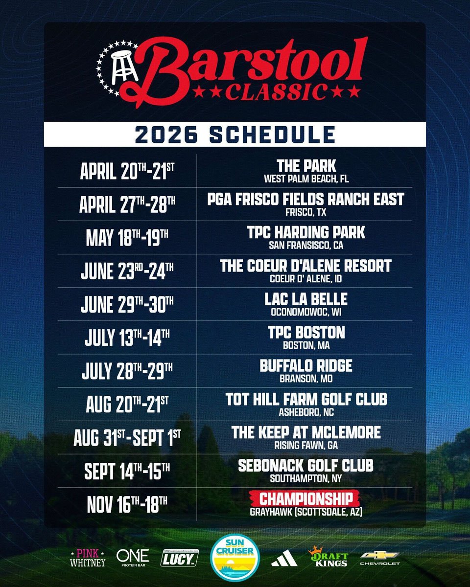 The Barstool Classic tweet media