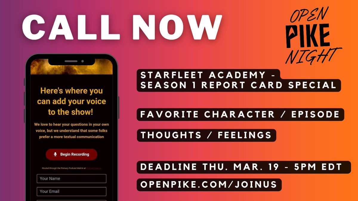 Open Pike Night tweet media