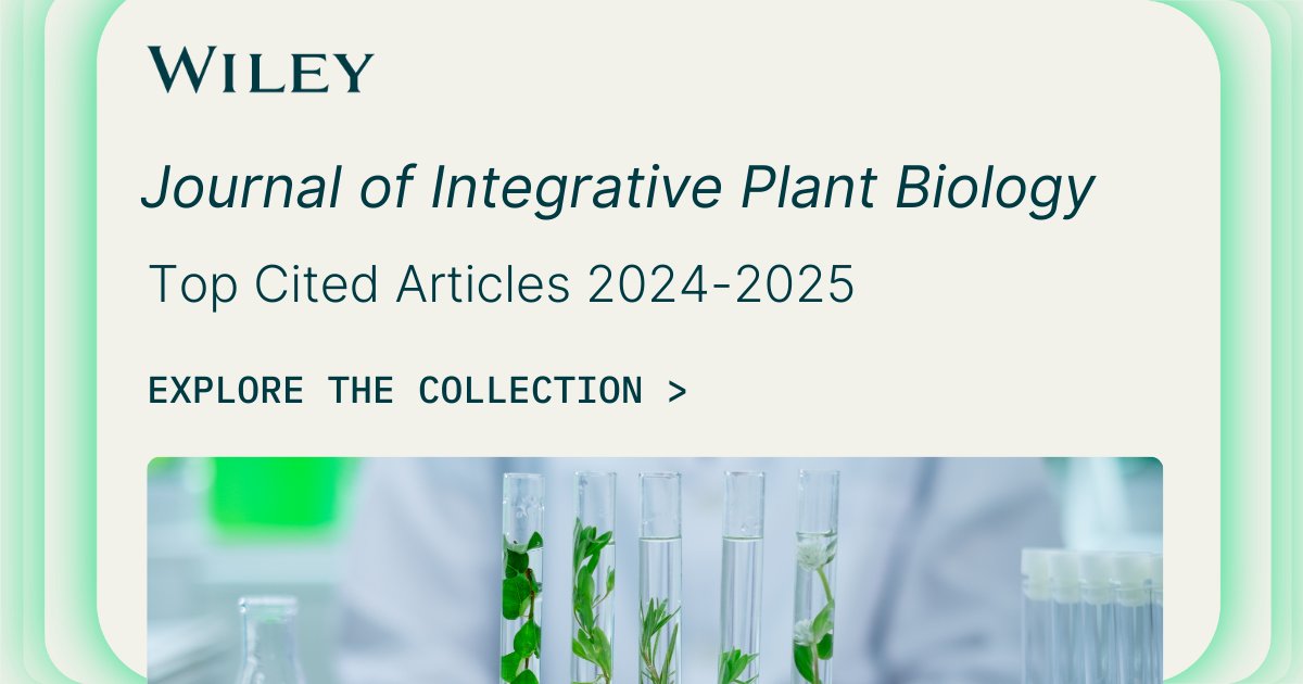 Wiley Ecology, Environment, and Sustainability tweet media
