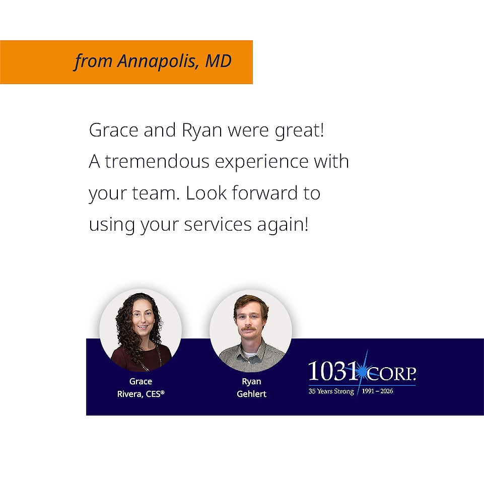 The best compliment is a client who already plans to come back.

Grace Rivera and Ryan Gehlert worked together to create an excellent exchange experience made easy for this client, and we're grateful for the confidence they have in our team moving forward.

#1031CORP