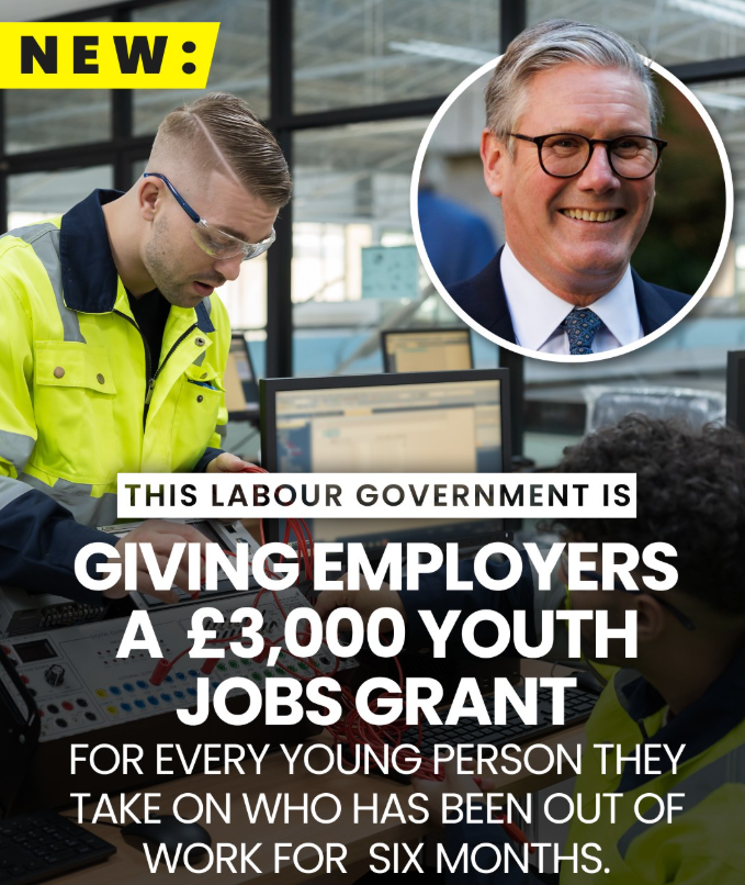 NO point if there isnt a long term job at the end of it , its a short term policy to lower the unemployment figures <a href="/Keir_Starmer/">Keir Starmer</a>
