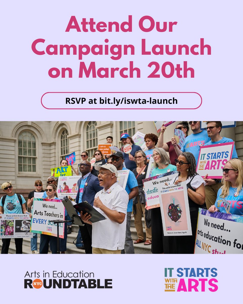 NYC Arts in Education Roundtable tweet media