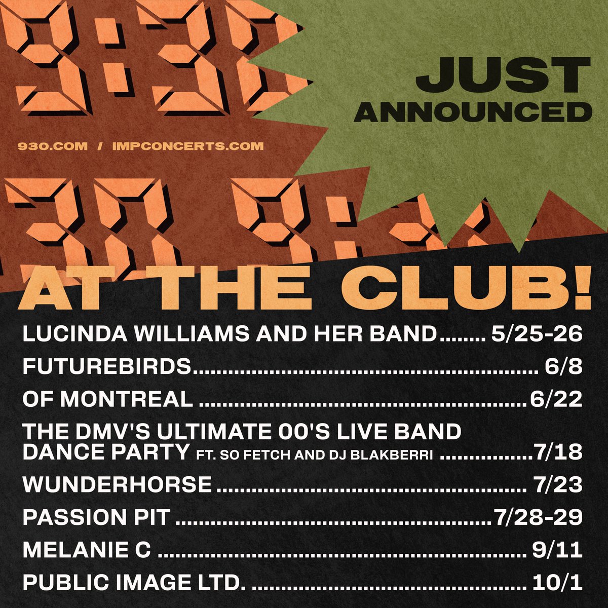 9:30 Club tweet media