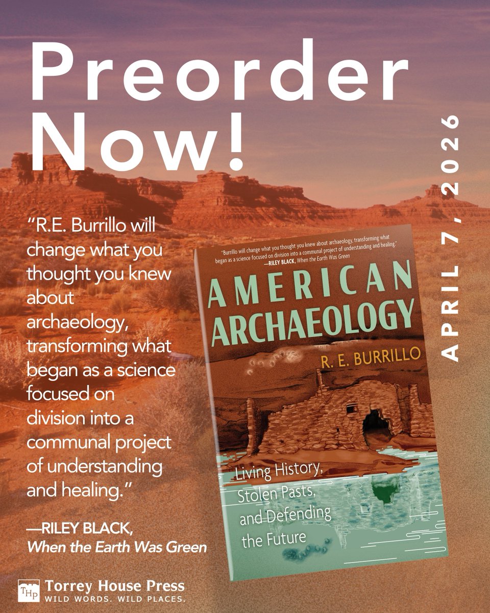 TorreyHouse's tweet photo. LAST CHANCE TO PREORDER...with rollicking storytelling and an insider’s expertise, Burrillo challenges us to celebrate curiosity even as we rethink what archaeology is, whom it serves, and what’s at stake for our future.

Learn more and get your copy: https://t.co/agfMNuK50Y https://t.co/TQEtbjXy93