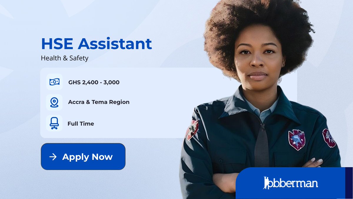 🚨 Job Alert! Seeking an HSE Assistant for a factory in Tsopoli. Entry ...