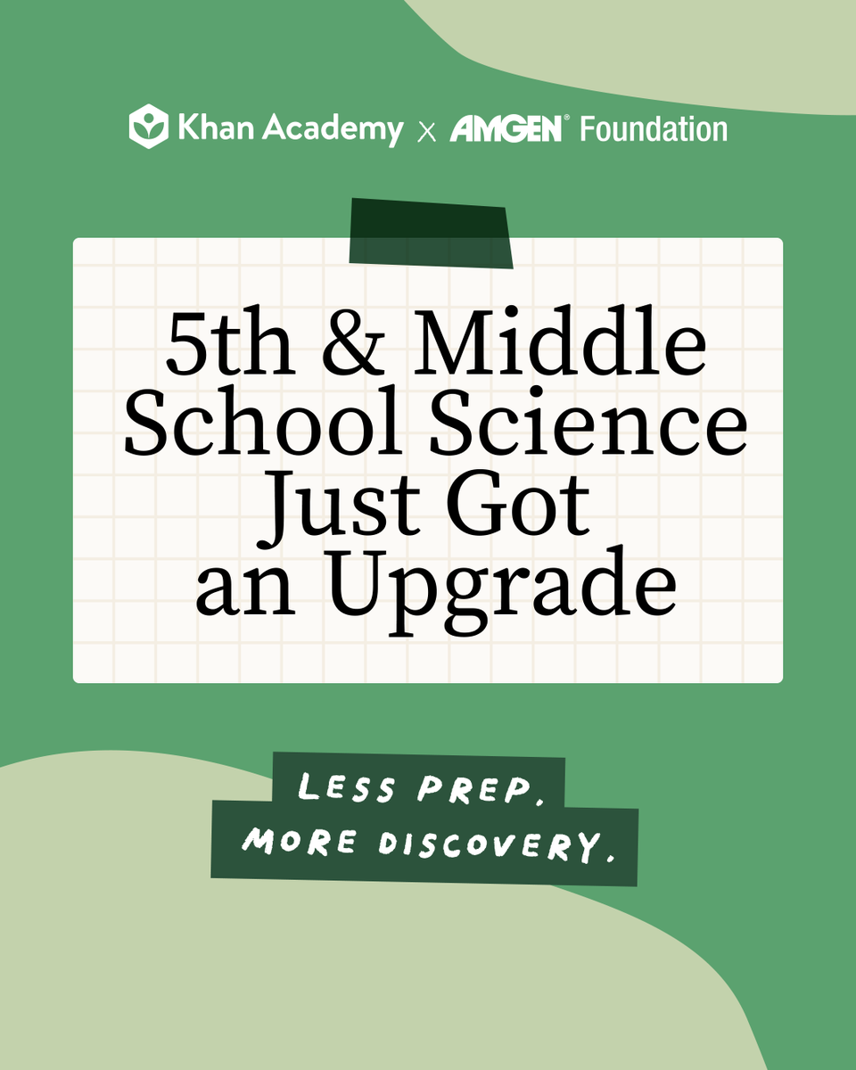 Khan Academy tweet media