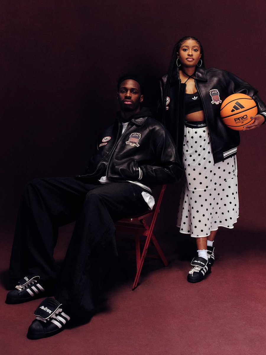 AthleteVanity's tweet image. Ian Jackson and Nyla Simone for the Avirex Superstar (2026)