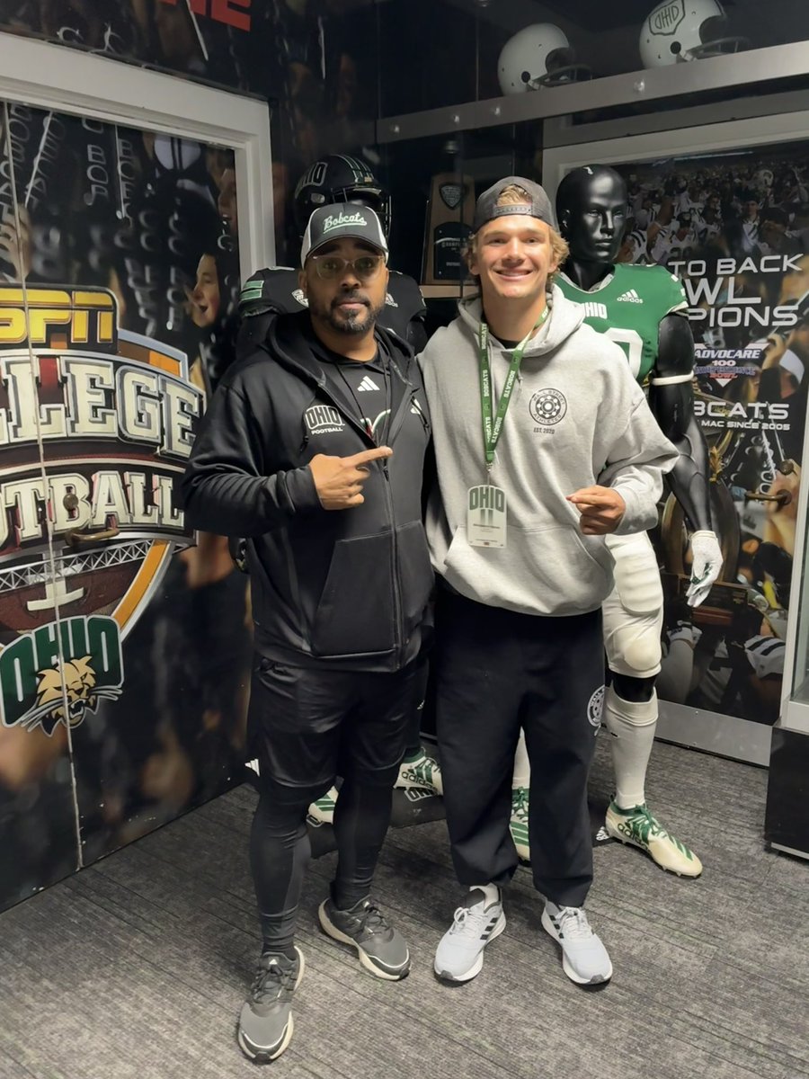 Thankful to receive an offer from <a href="/OhioFootball/">Ohio Football</a>. 

<a href="/CoachConard/">Coach C (Conard)</a> <a href="/coachcilumba/">Wallstreet Athletes /WSA BIGS /Wall Street 7v7</a> <a href="/ByronNelsonFB/">Byron Nelson Football</a> <a href="/ChadSimmons_/">ChadSimmons</a> <a href="/adamgorney/">Adam Gorney</a> <a href="/GregBiggins/">Greg Biggins</a> <a href="/Bdrumm_Rivals/">Brandon Drumm</a> <a href="/Josh_Scoop/">Josh McCuistion</a> <a href="/BrandonHuffman/">Brandon Huffman</a> <a href="/SWiltfong_/">Steve Wiltfong</a> <a href="/alldayqb/">Joe McCulley</a> <a href="/QBHitList/">QBHitList.com</a> <a href="/TFordFSP/">Tracy Ford</a> <a href="/Stumpf_Brian/">Brian Stumpf</a> <a href="/jtheaps9/">Jake Heaps</a> <a href="/CoachIzzy1/">Scott Isphording</a>