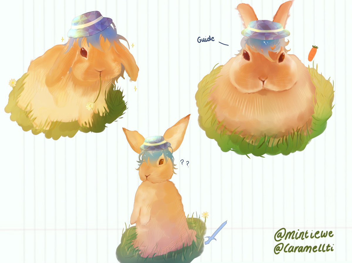 Draw your favourite character as your favourite animal? Alrightt here's guide as a rabbit!! ♡
#FE2 #FE2FanArt #theguide