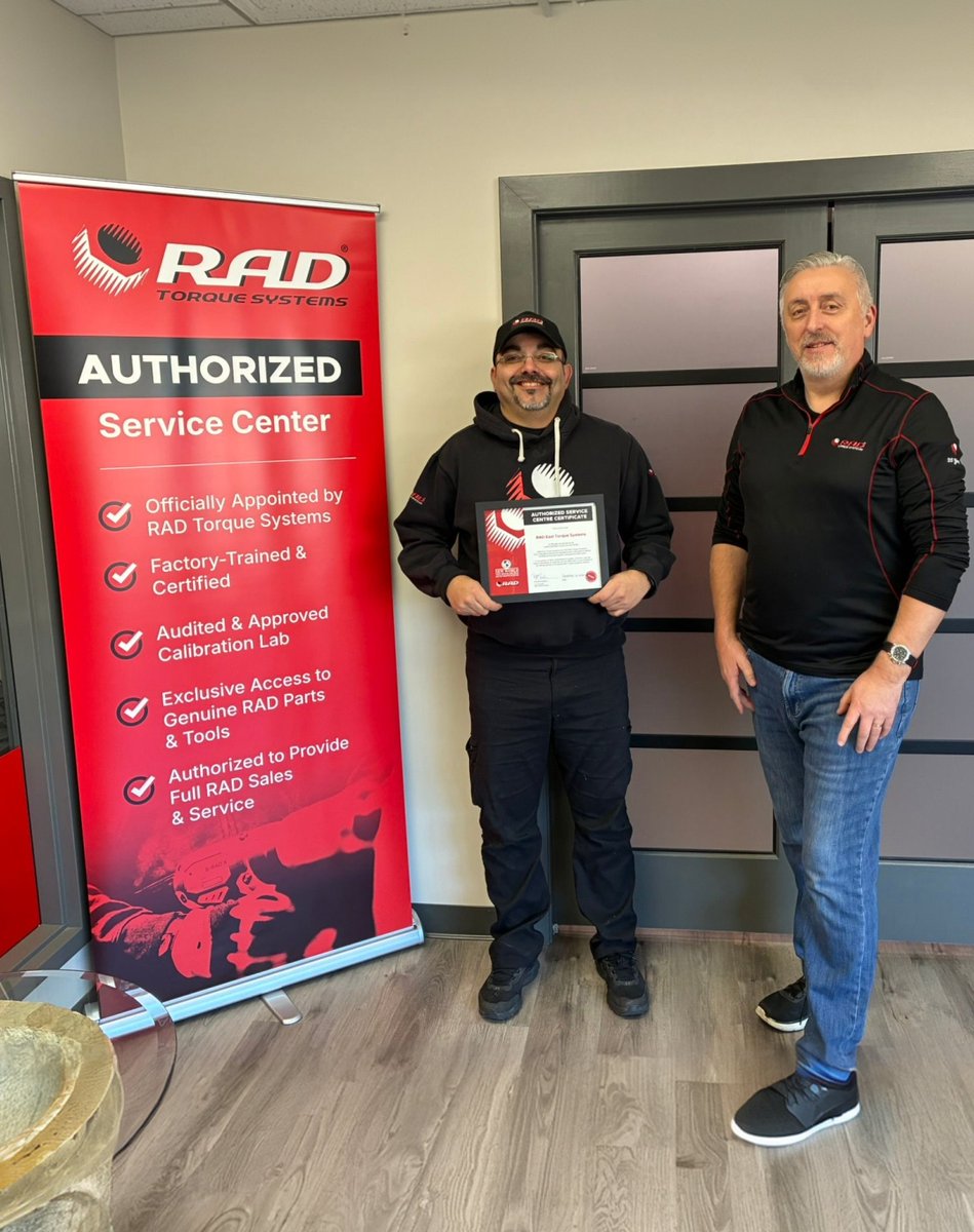 RAD Torque Systems tweet media