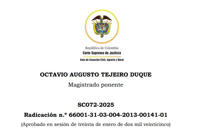 RESPONSABILIDAD CIVIL MÉDICA POR FALLA EN EL DIAGNÓSTICO OPORTUNO Y ALCANCE DEL DEBER DE GARANTÍA DE LAS EPS FRENTE A LOS DAÑOS DERIVADOS DE UNA ATENCIÓN DEFICIENTE EN SALUD.

La Corte profirió sentencia sustitutiva dentro de un proceso de responsabilidad civil médica promovido