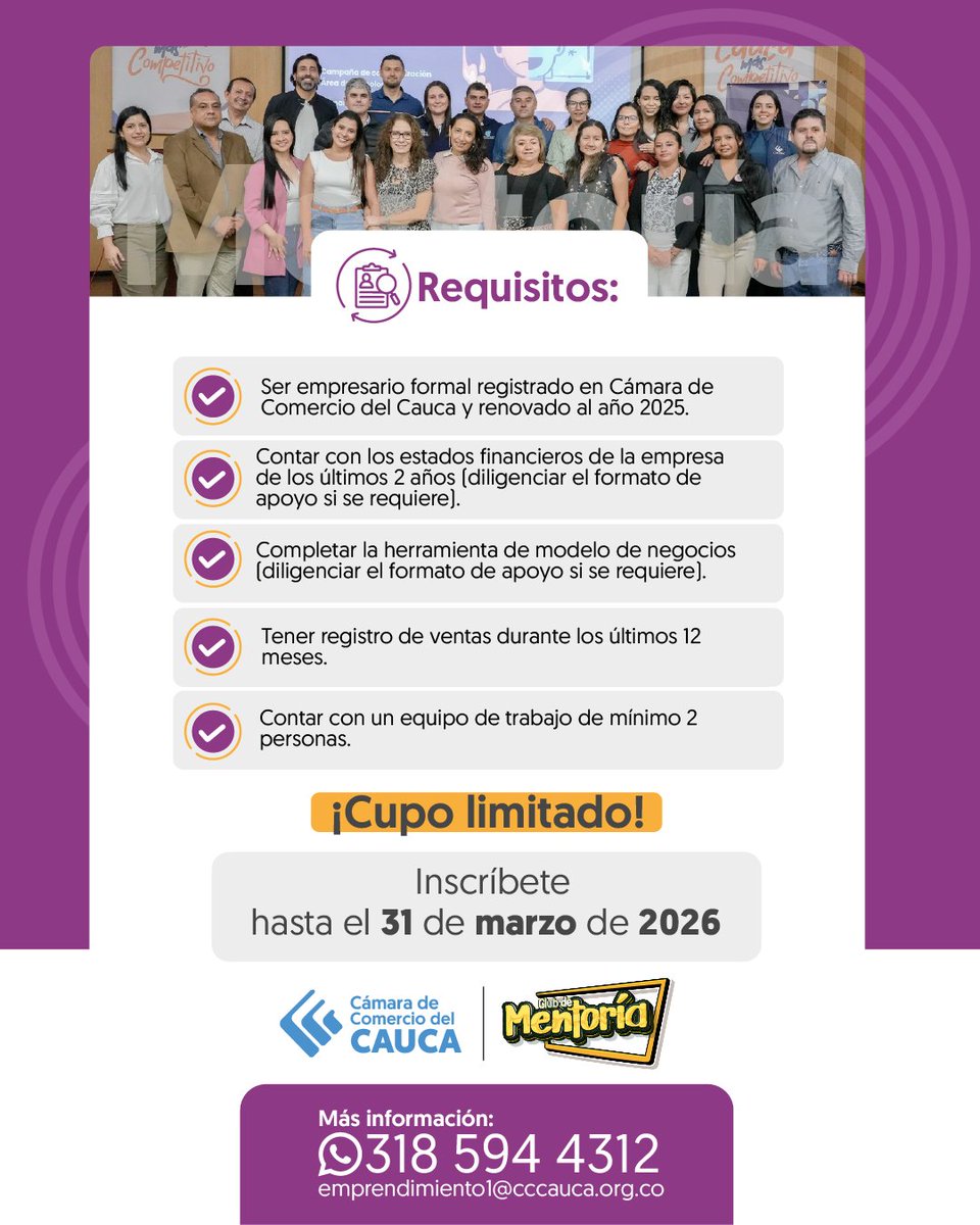 CámaraComercioCauca tweet media