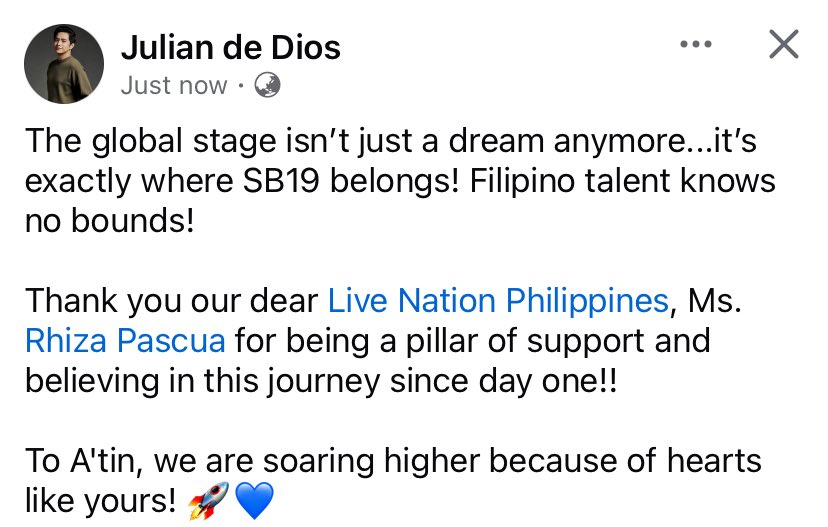 Post ni kuya yani sa FB 🥹