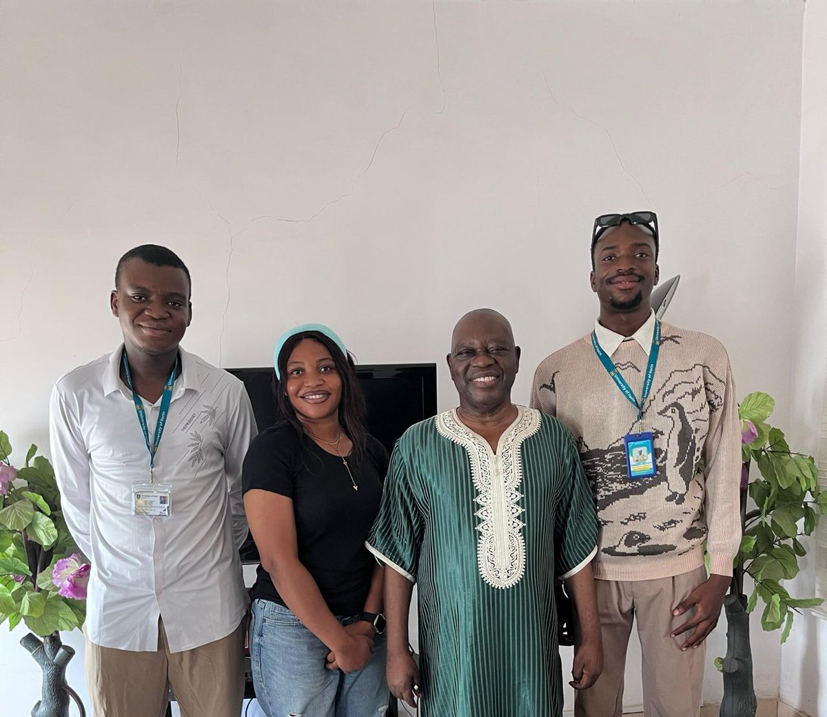 UnilorinNessa's tweet image. Recently, members of the BuildX committee visited Arc. Makay— Olukayode Makanjuola (FNIA), the honouree of the BuildX Design Competition.

A renowned Architect whose impact stretches to national stage; With a portfolio featuring the International Stadium Ilorin, Kwara State