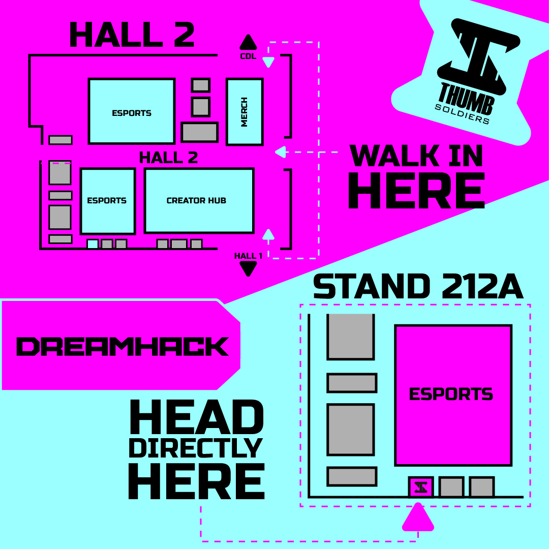 ThumbSoldiers ➡️ DreamHack tweet media