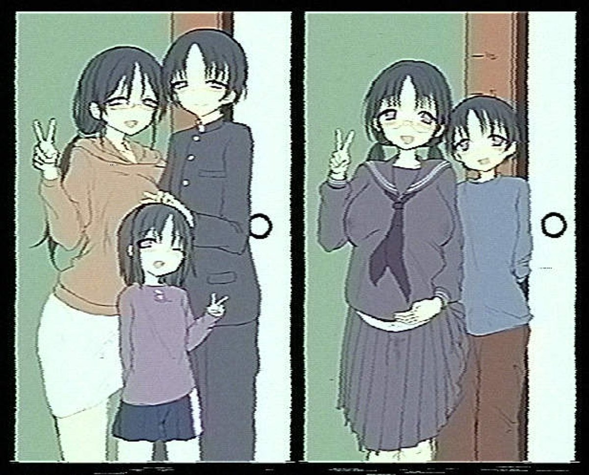 みなさんこんにちは。
今回は、インターネット上で出回ってる、とある家庭で撮影されたと言われる写真をご紹介します。
一見、どこにでもいる姉弟の写真ですが・・・ 