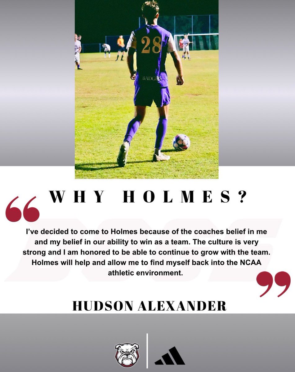 Holmes Men's Soccer tweet media