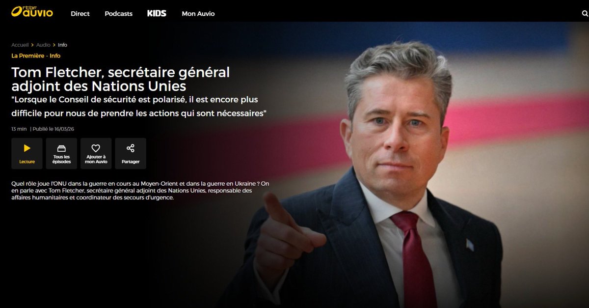 Tom Fletcher tweet media