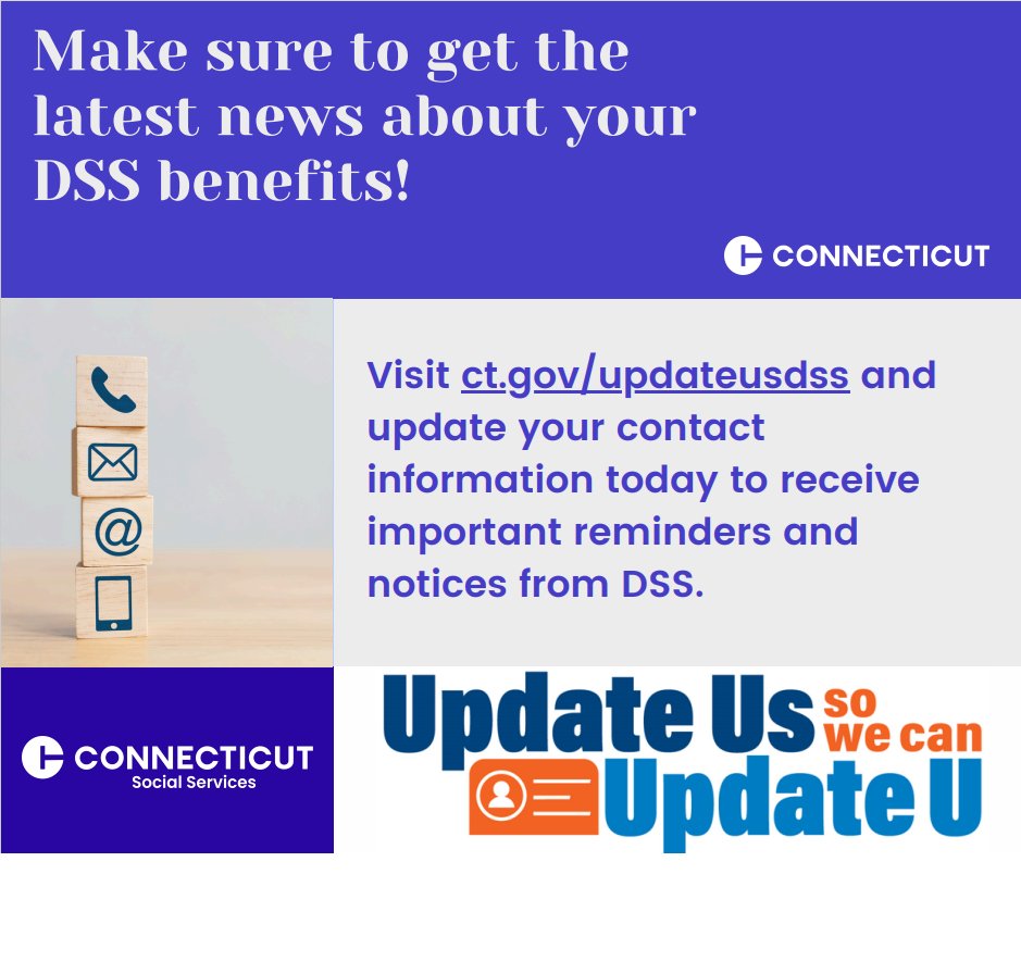 CT Dept. of Social Services tweet media