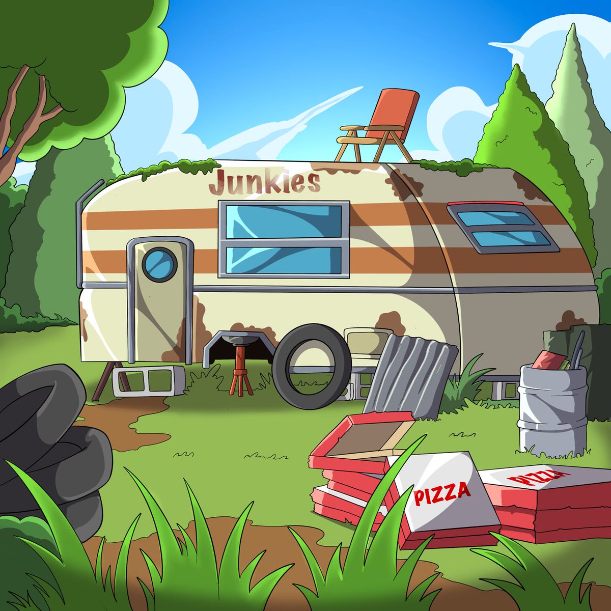 Backyard junkies tweet media