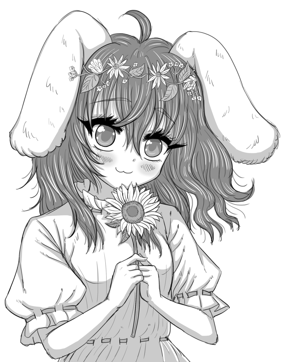 Tewimom's tweet image. 💖🌻
#東方Project #Touhou #てゐ