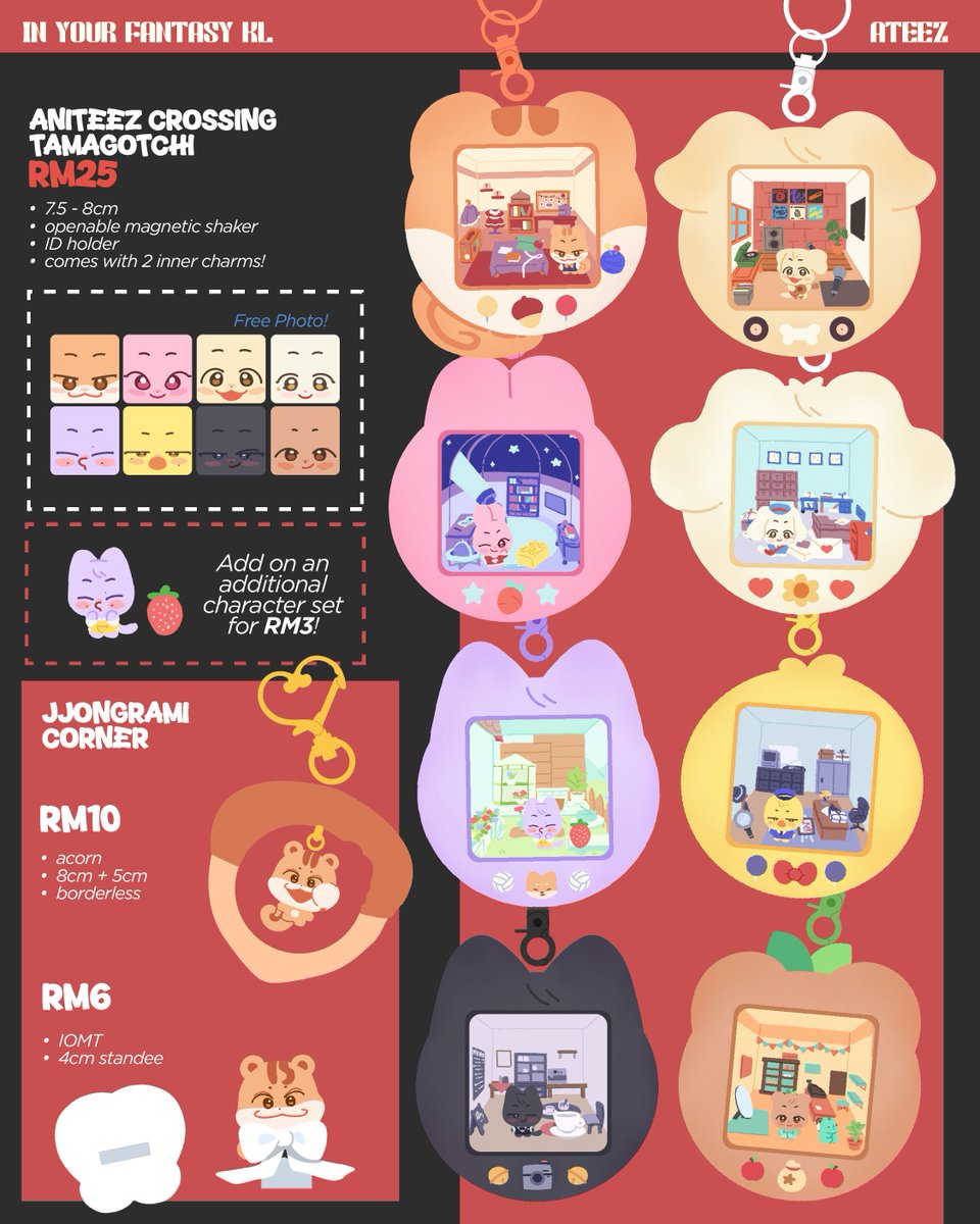 🏴‍☠️In Your Fantasy KL 🏴‍☠️
Pre-orders for IYF!!!! 
very limited stuff because i forgot to restock </3 

🌠Cash/ TNG /Duitnow 
🗓️22/03 March
📬DM to order

1/2
#IYFinKL #ATEEZinKL #InYourFantasyinKL #pasarATEEZ