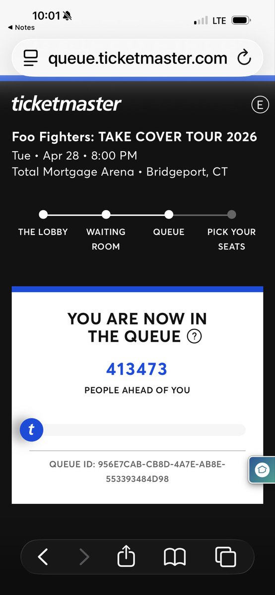 HGPP2020's tweet photo. @foofighters @Citi Ticketmaster is bullshit. Find another way to sell the tickets if possible or fight the system. https://t.co/ft6x7Yjtxz