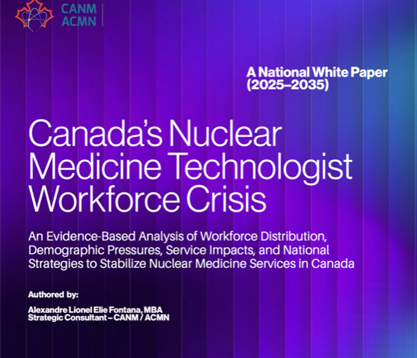 MorePETs_'s tweet photo. Ontario is the hub of Canada's nuclear medicine workforce — and like many areas of healthcare, it's facing real workforce pressures.
A new whitepaper on nuclear medicine technologists from the Canadian Association of Nuclear Medicine, @canmacmn, outlines the picture:

📌 Graduating classes aren't keeping pace with anticipated retirements 
📌 Vacancies are affecting how fully PET scanners and gamma cameras can be utilized 
📌 Retention challenges — including compensation and burnout — need attention 
📌 Access gaps are more pronounced in rural and remote communities

The good news? These are solvable problems — with expanded training capacity, thoughtful retention strategies, and proactive workforce planning.

Read the full CANM whitepaper 👉 
https://t.co/b2XWQJEPrs