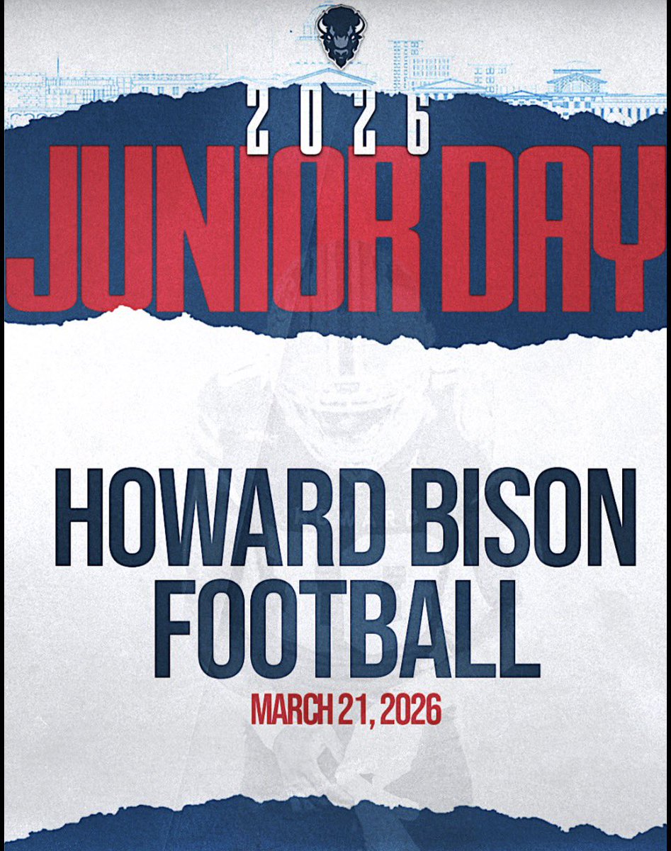 DanielLewis_QB's tweet photo. Exited to say I’ll be attending Howard’s junior day this weekend!

@RecruitWOFB @CoachDgrant @DMFootball258 @WestOrangeHSFB https://t.co/fuOvX39nr3