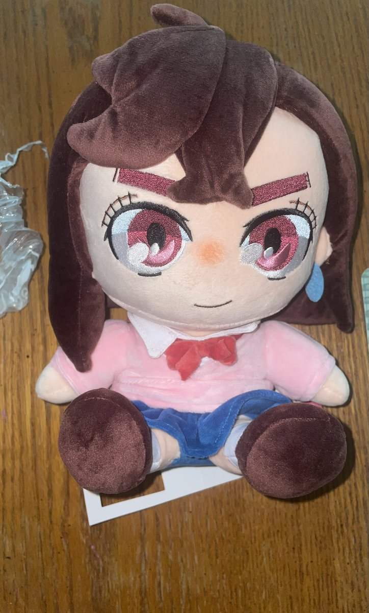 SincerelyBreuna's tweet photo. I just received my MoMo DanDaDan plush that I won in the @youtooz giveaway im September! I love it — it's so cute!🥰 #DanDaDan #Anime https://t.co/qReOmiRRg5