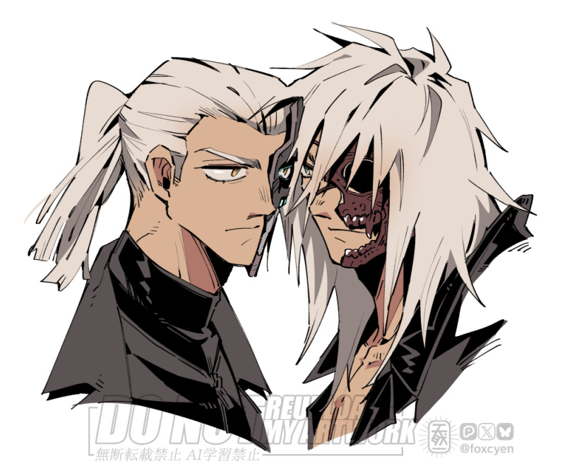 我叫他"Levi",最初是作為我的TRIXBBB故事中Livio轉世成三胞胎的其中之一,因為總覺得Livio實際上應該有三個人格-他們彼此之間外表和個性都如此不同,Levi是最低調且不喜歡被關注的那一個
LLR非常可愛,所以後來就越來越習慣把他們畫成三個人一組了-當然這只是我的同人創作OOC,並不是官方設定
+