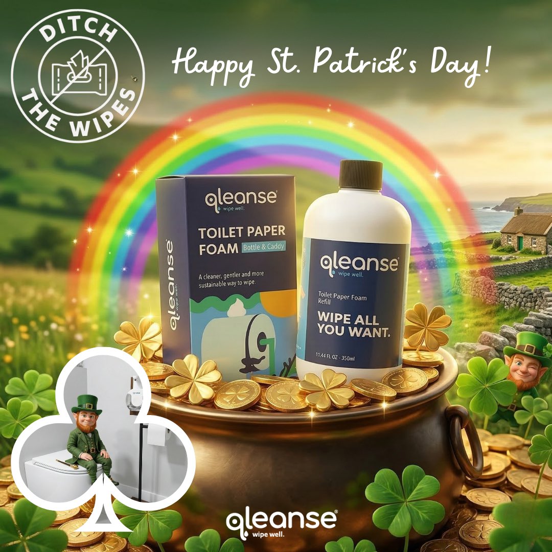 ☘️ You’re in Luck
Ditch the pipe-clogging wipes. Upgrade your clean from dry toilet paper.
💧 Spray. Wipe. Flush.
Buy 1, Get 1 50% Off — Today Only
👉 Grab yours before your luck runs out