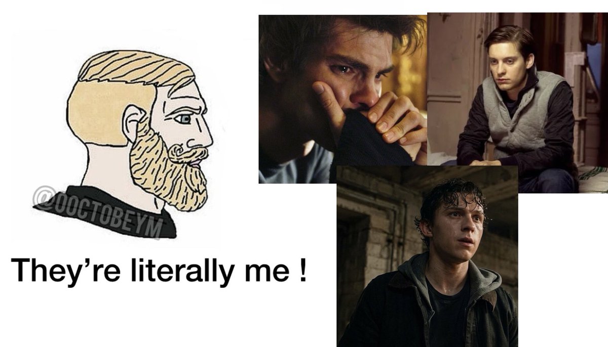 No Context Tobey Maguire tweet media