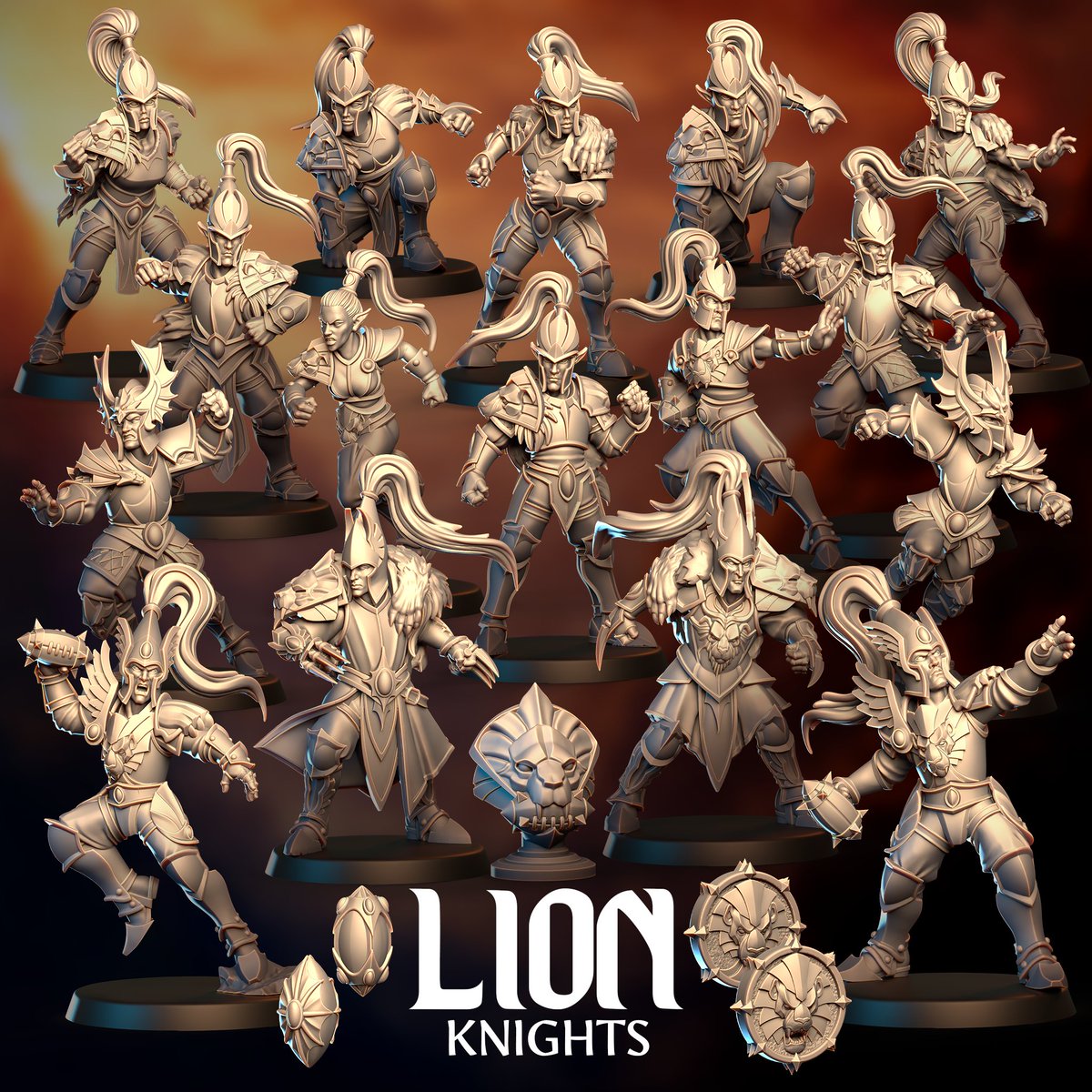 🔥 THE ELVEN DOMINION is LIVE on Kickstarter!
3 Elven Fantasy Football teams in STL &amp; physical miniatures:

🍃 Forest Wardens – fast Wood Elves
⚔️ Celestial Champions – updated High Elves
⚓ Blacksail Corsairs – Dark Elves, first time in STL!
🔗 kickstarter.com/projects/fello…