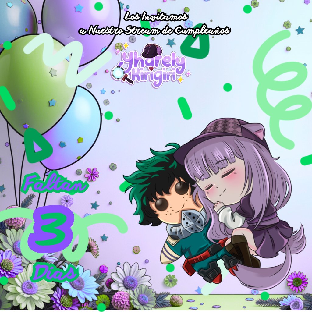 💜 CUENTA REGRESIVA 💚

YA FALTA POQUITOO MAS PARA NUESTRO CUMPLEAÑOS AAAAA Y SOLO DIRE QUE ESTEN A PENDIENTE LA GRAN NOVEDAD QUE SE SUBIRS EN UNOS MINUTOS JSJS Y ESPERO QUE TENGAN UN LINDO MARTESCITO 💜🔍💚🎂