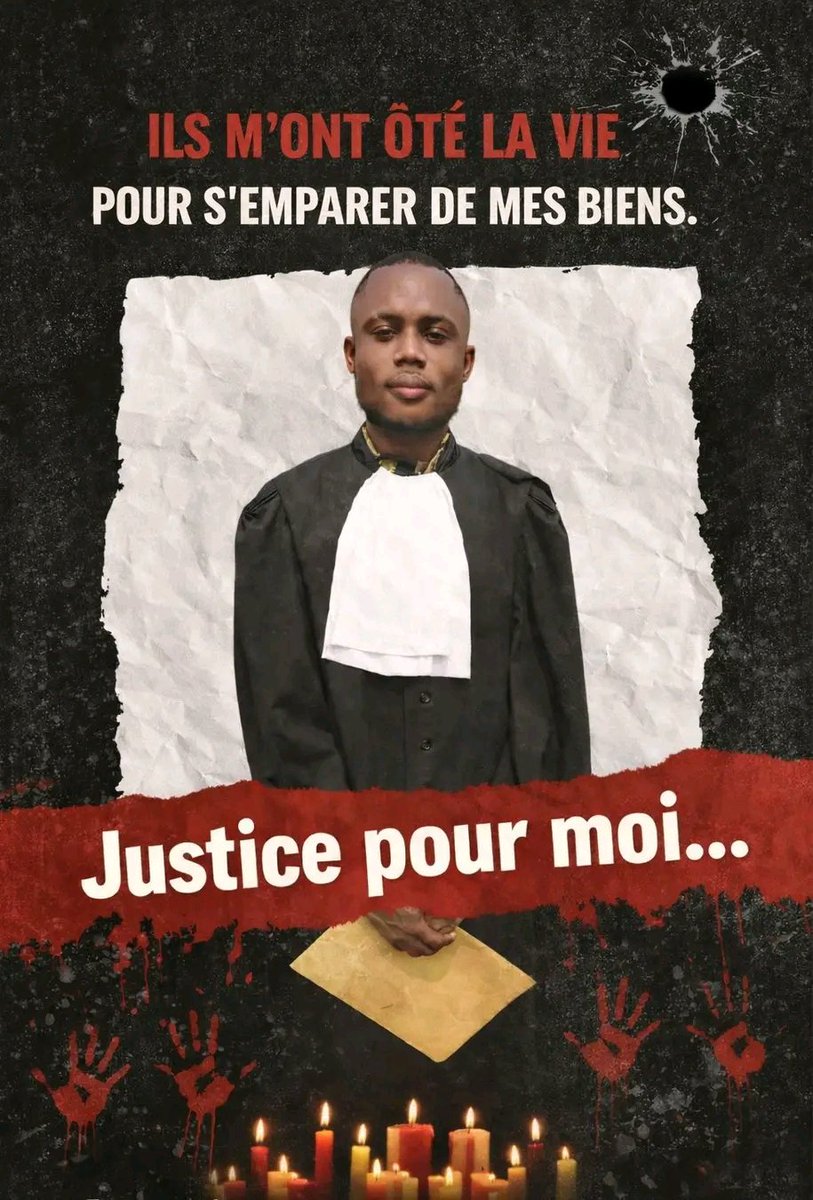 chancardmk4's tweet image. #JUSTICE. #LARGE_DIFFUSION 

Je suis Maître Meschack Massampala.

Ce soir-là, je revenais simplement de chez mon pasteur. J’étais à quelques mètres seulement de ma maison, presque arrivé chez moi. Je ne savais pas que ces derniers pas seraient les derniers de ma vie.

Soudain,