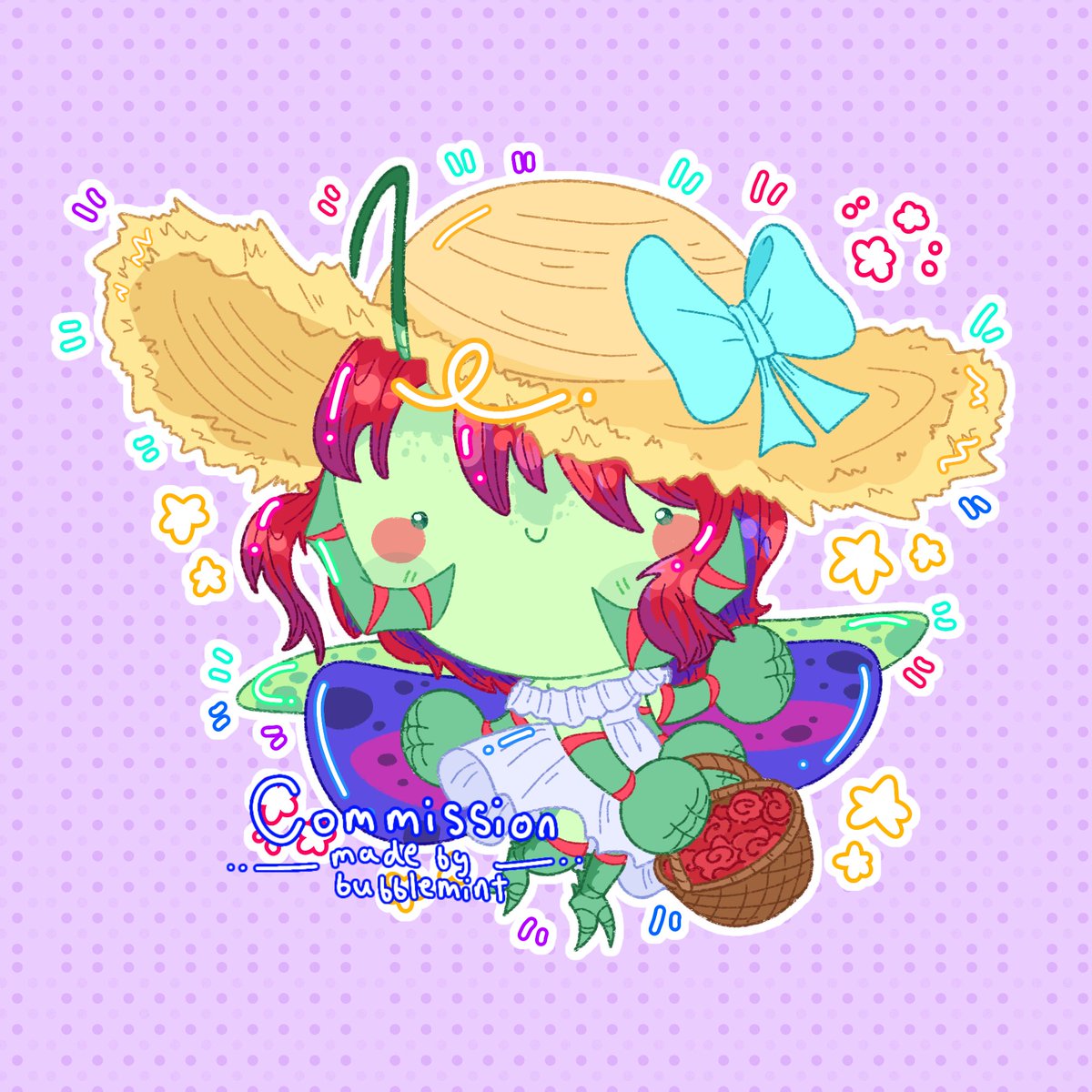 mint 🫧 Vgen comms open! ✧⁠*⁠。 tweet media