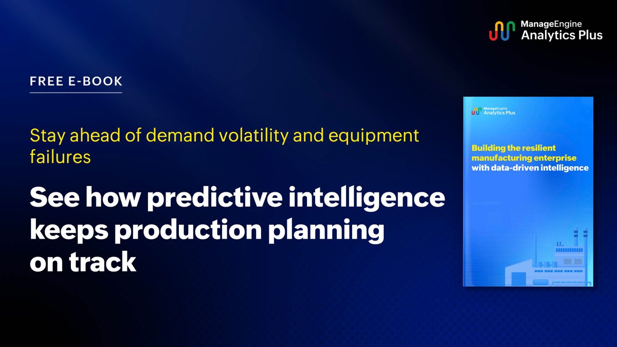 ManageEngine tweet media