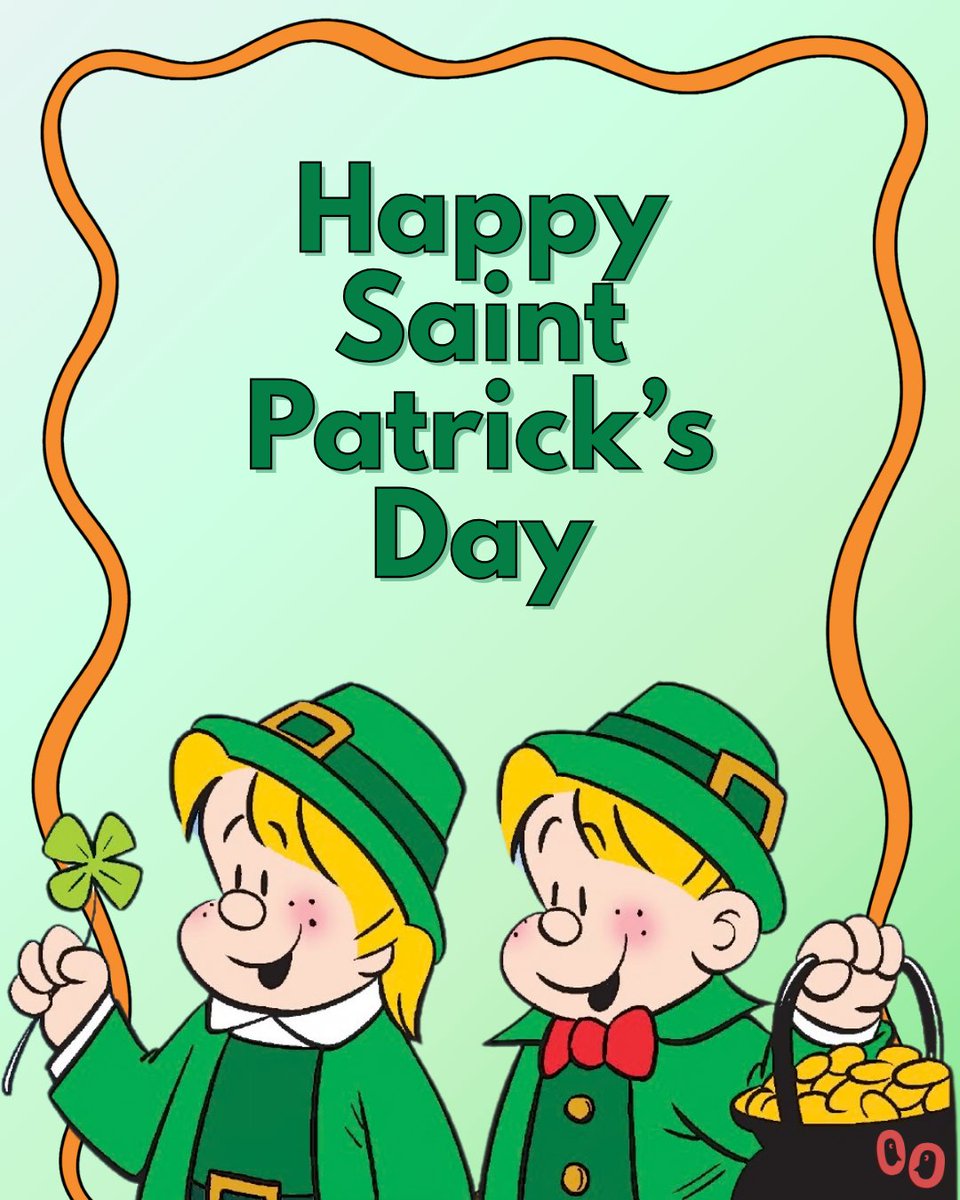 ComicsKingdom's tweet image. The only thing better than finding a four-leaf clover… is finding your favorite comic strip waiting for you. Happy St. Patrick's Day from Comics Kingdom! 🍀 

#StPatricksDay #ComicsKingdom #HiandLois