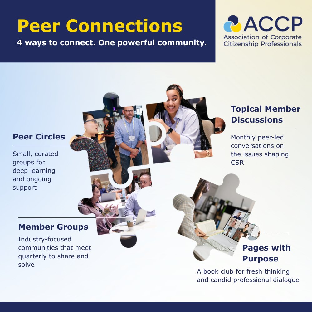 Association of Corporate Citizenship Professionals tweet media