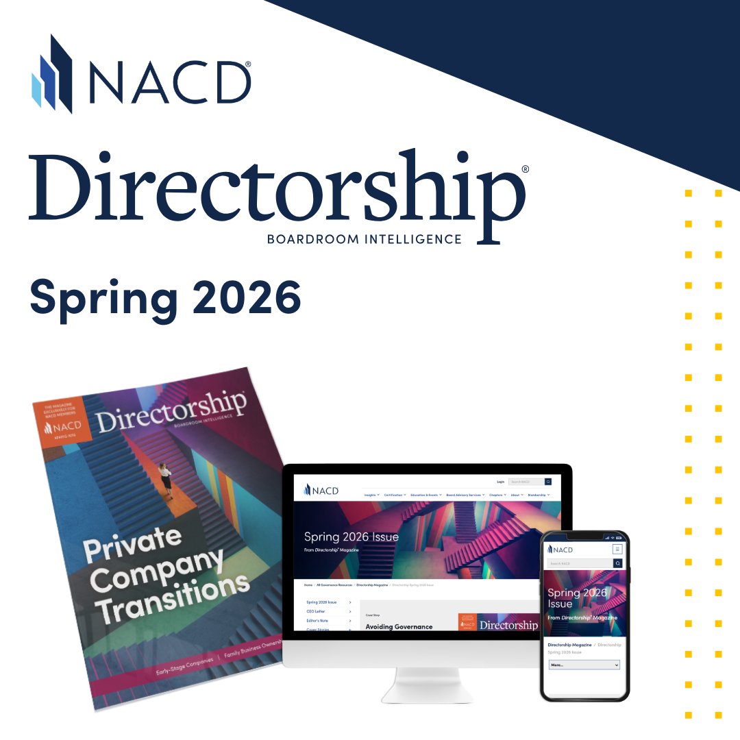 National Association of Corporate Directors tweet media