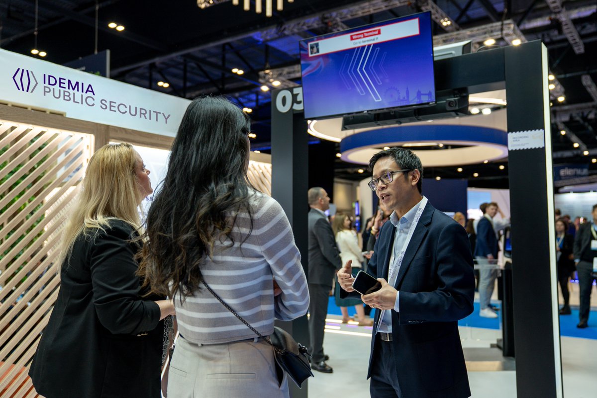 IDEMIA_PS's tweet photo. Day one at PTE World 2026 is officially live! We’re on the ground and ready to shape the future of travel. Visit us at Booth D259, Hall N8–N23 to experience a fully integrated, frictionless, and digital travel journey ✈️

Book a demo ➡️ https://t.co/7VRLZjzolN https://t.co/uoMNQZR3mF
