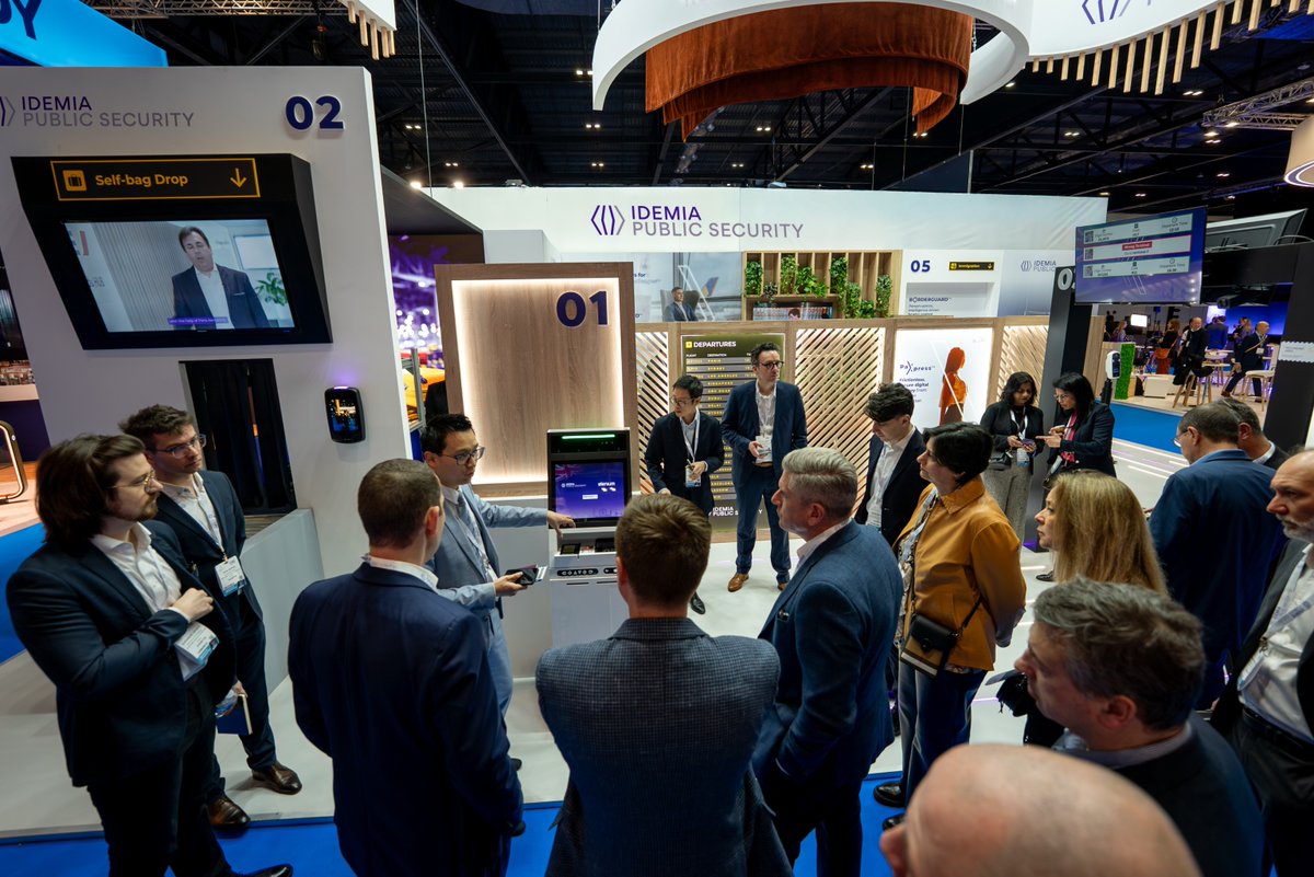 IDEMIA_PS's tweet photo. Day one at PTE World 2026 is officially live! We’re on the ground and ready to shape the future of travel. Visit us at Booth D259, Hall N8–N23 to experience a fully integrated, frictionless, and digital travel journey ✈️

Book a demo ➡️ https://t.co/7VRLZjzolN https://t.co/uoMNQZR3mF