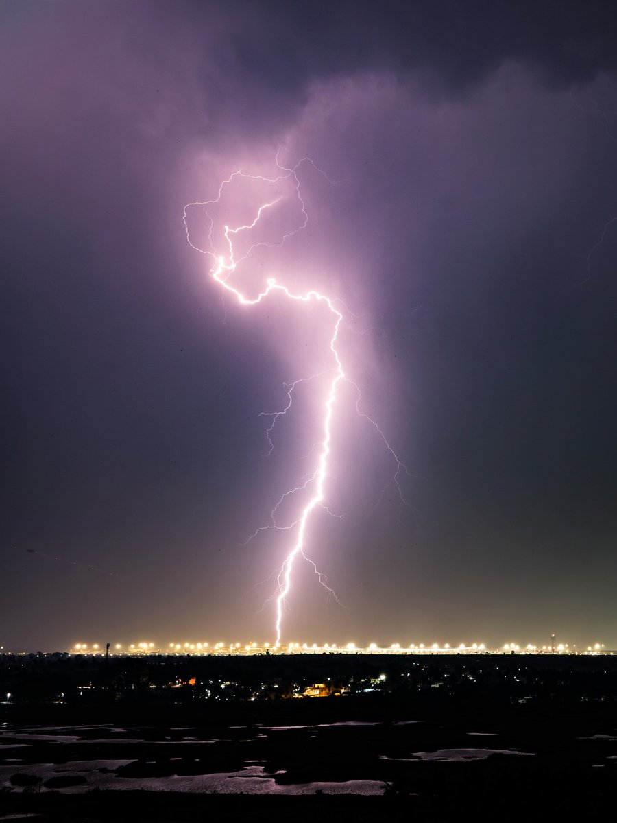 Crazy lightning over Kempegowda International Airport tonight ⚡ Did ...