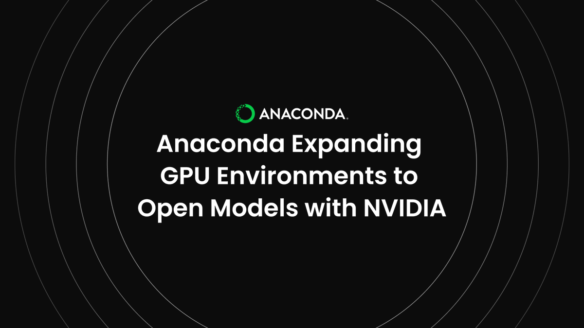 Anaconda tweet media