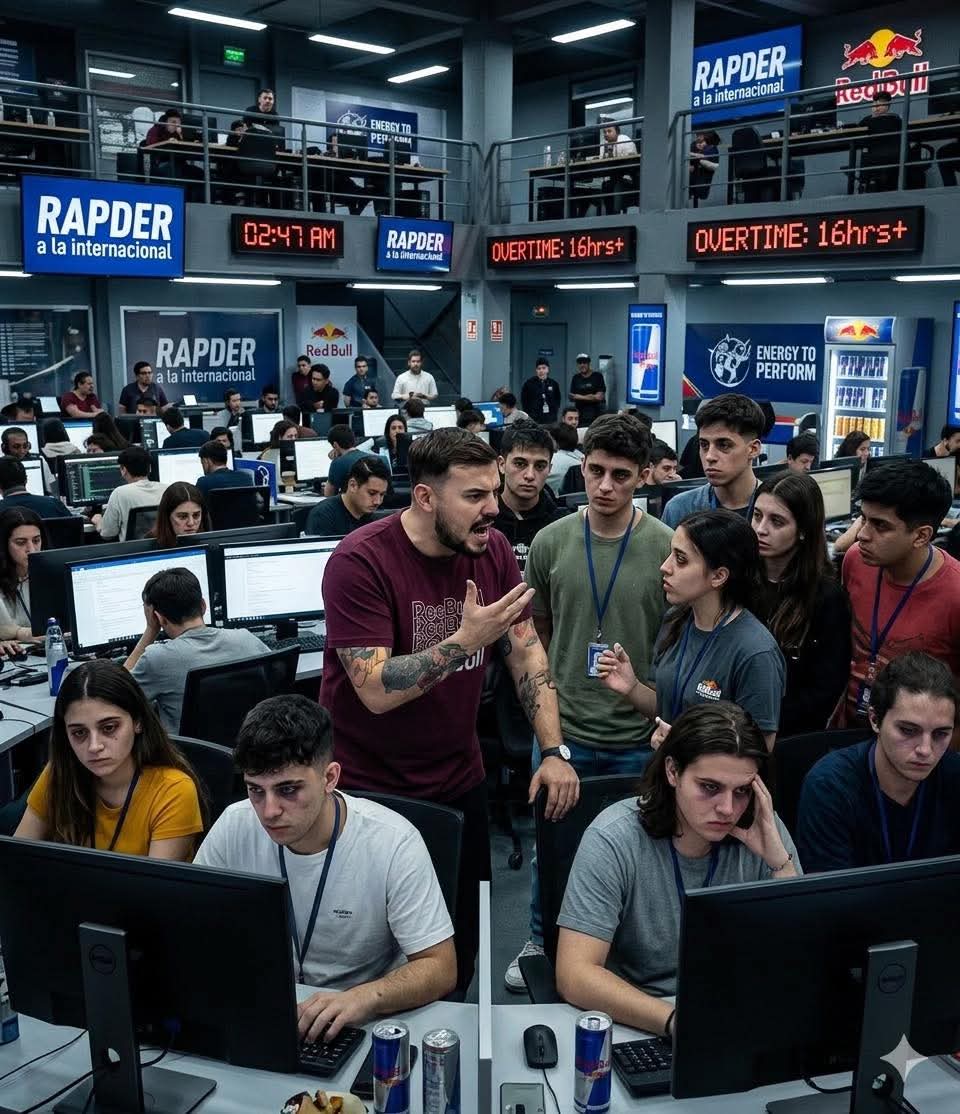 SE ACABAN DE FILTRAR ESTAS IMÁGENES DONDE MUESTRAN CLARAMENTE A RAPDER EXPLOTANDO LABORALMENTE A UN GRUPO DE JÓVENES PARA VOTAR TODO EL DÍA

¿ESE ES TU ÍDOLO?

YO VOTARÍA POR <a href="/ChangEmece/">Changed</a> 🇻🇪🏆.
-
redbull.com/mejorsegundo