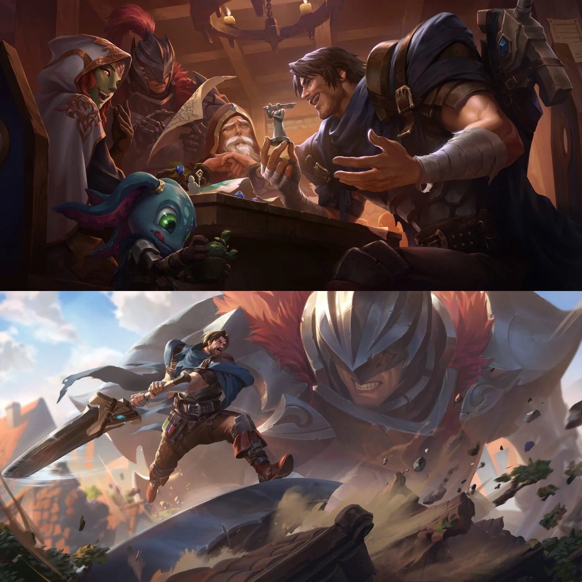luzKindred4WR's tweet photo. Another addition to the files
Like they go to arena / gym / pool / DND night together
THANK YOU FOR WHICHEVER RIOTER WHO KEEPS DRAWING THEIR DATES #Garius π₯Ήβ€οΈπ https://t.co/rhkpJF6jXj