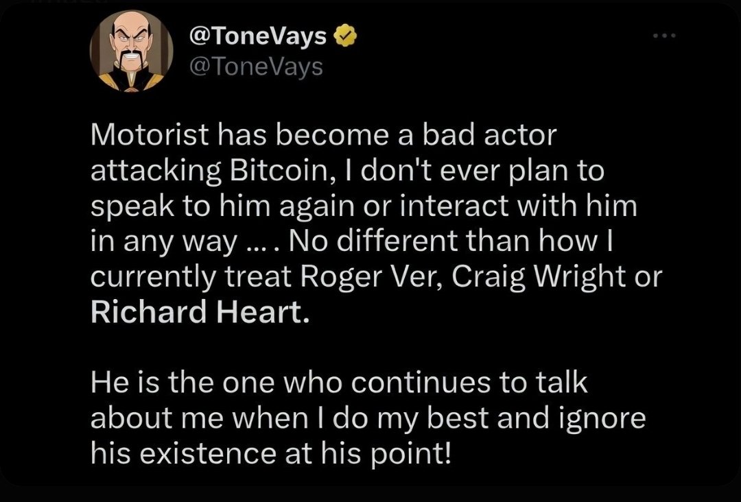 Motorist ┃ 🪢BIP110 tweet media