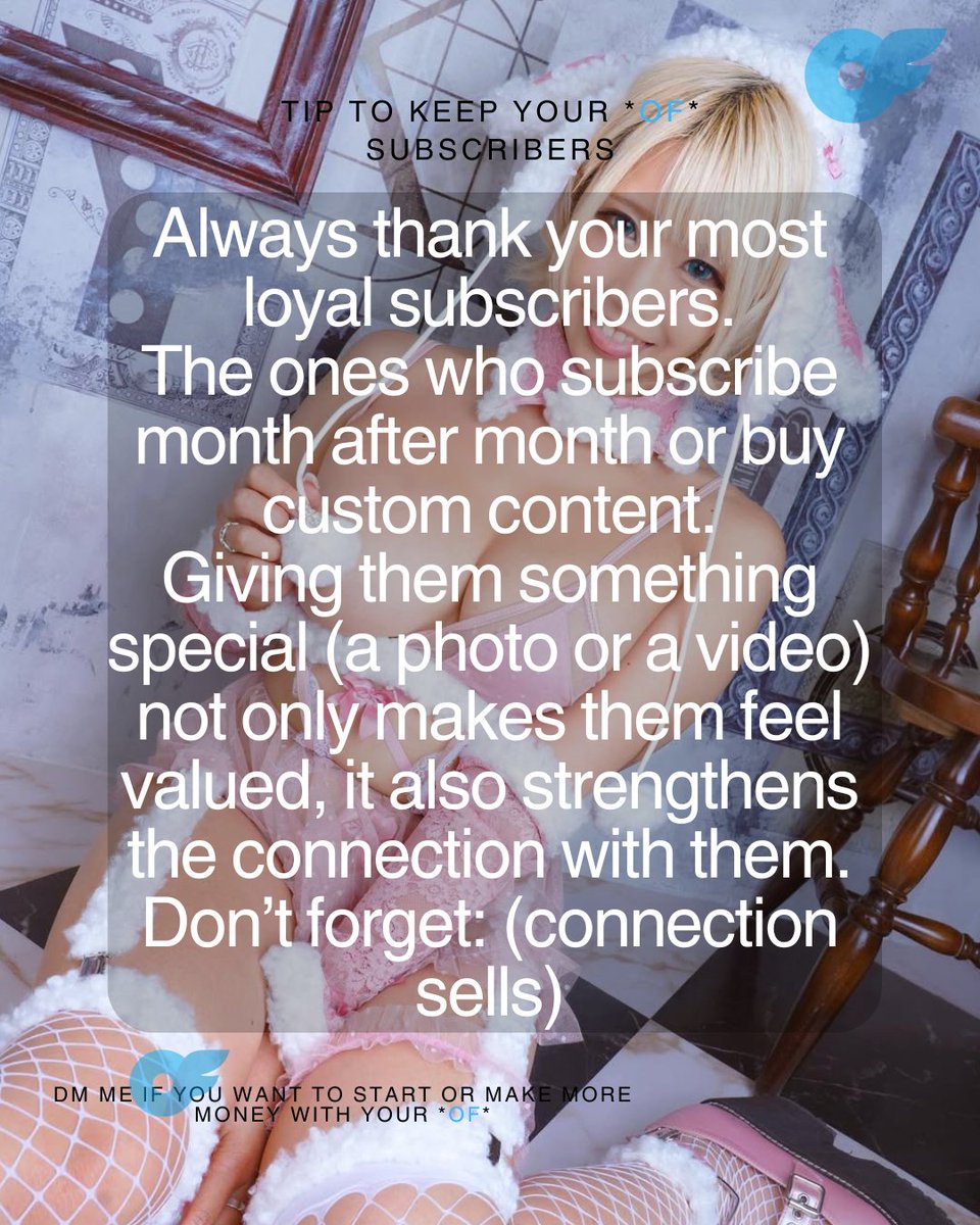 1_Only_up_'s tweet photo. Keeping subscribers on your *OF* is just as important as getting them.
If you don’t give them a reason to stay, they’ll leave.

DM me and I’ll show you how to retain and earn more with your *OF*

#OFMarketing #ContentCreator #CreatorTips https://t.co/vyQK5kd7f8