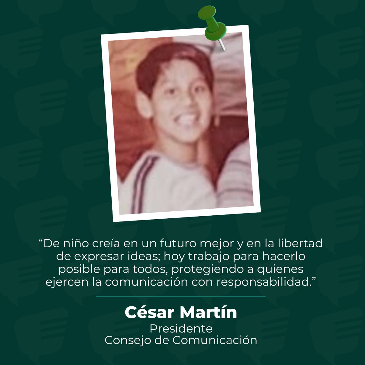 ConsejoComEc's tweet image. Cada foto, una historia. Cada frase, una inspiración. 
¡Todas las voces cuentan! 🗣️

✨ #ConsejodeComunicación
#TrendingTopic